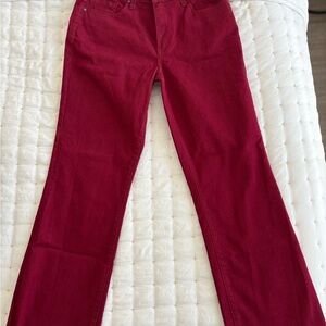 Whetherly Burgundy Jeans